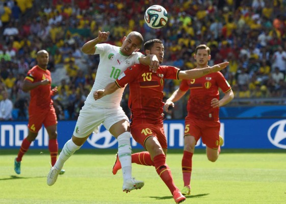 Mundial Brasil 2014: Las mejores imágenes Bélgica Argelia 2-1 .