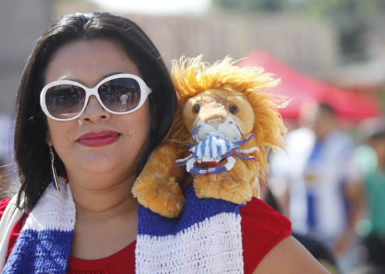 Ambiente de la Gran final del Futbol Hondureño