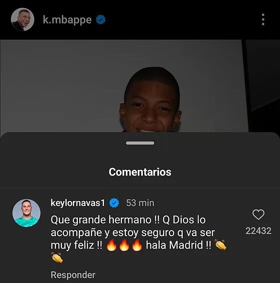 Inesperada reacción de Cristiano y Keylor Navas: los mensajes a Mbappé tras fichar por Real Madrid: “Emocionado de...”