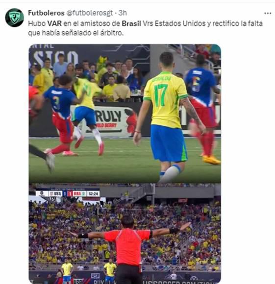 “Insólito uso del VAR y tenía que ser de Concacaf”: la dura reacción contra Said Martínez  por su error en el EEUU - Brasil