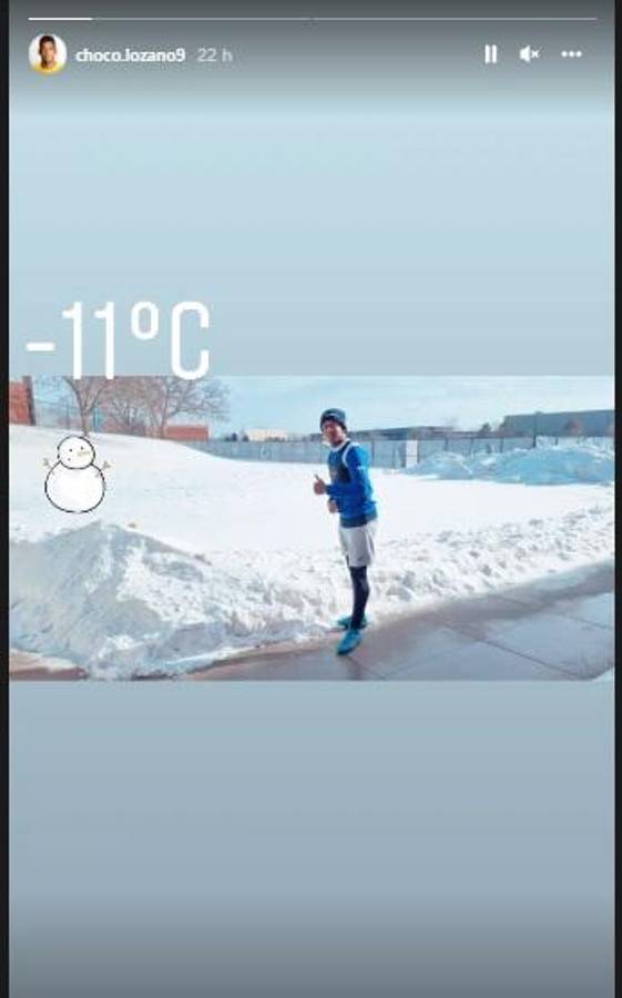 Seleccionados de Honduras asombrados con el intenso frío en Minnesota a horas del juego ante EEUU: “Que sea tu voluntad, mi Dios”
