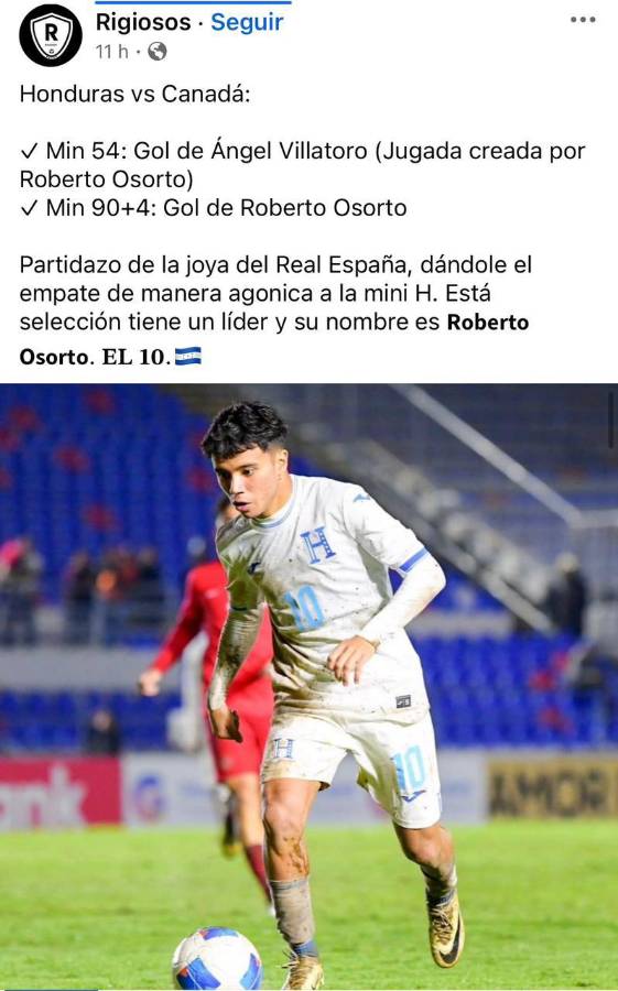 ”El mejor de Honduras”, “alma de la Selección”: Prensa se rinde ante Roberto Osorto tras ser héroe en el Premundial Sub-20