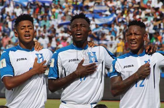 Choco Lozano, Alberth Elis y Romell Quioto son los referentes de la Selección de Honduras.