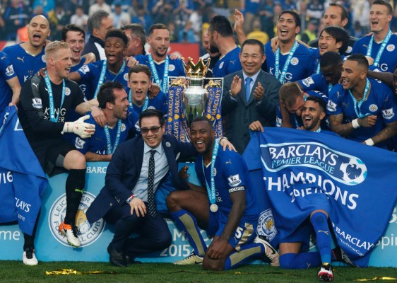 Las mejores imágenes de la celebración del Leicester City por su título en la Premier League