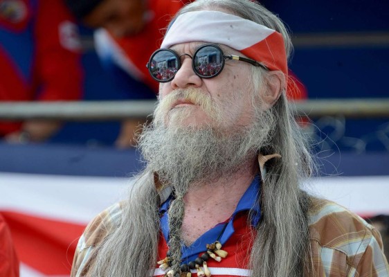 La afición tica volvió a celebrar tras ganar el 'grupo de la muerte”