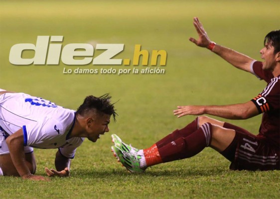 Las mejores imágenes del amistoso Honduras-Venezuela