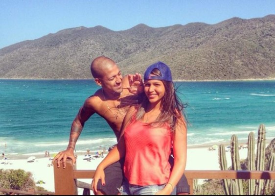 Ohrane, la brasileña infartante que conquistó a Leandro Motta, jugador de Olimpia