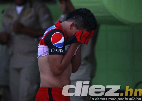 las mejores imágenes de la jornada 17 de la liga nacional de Honduras