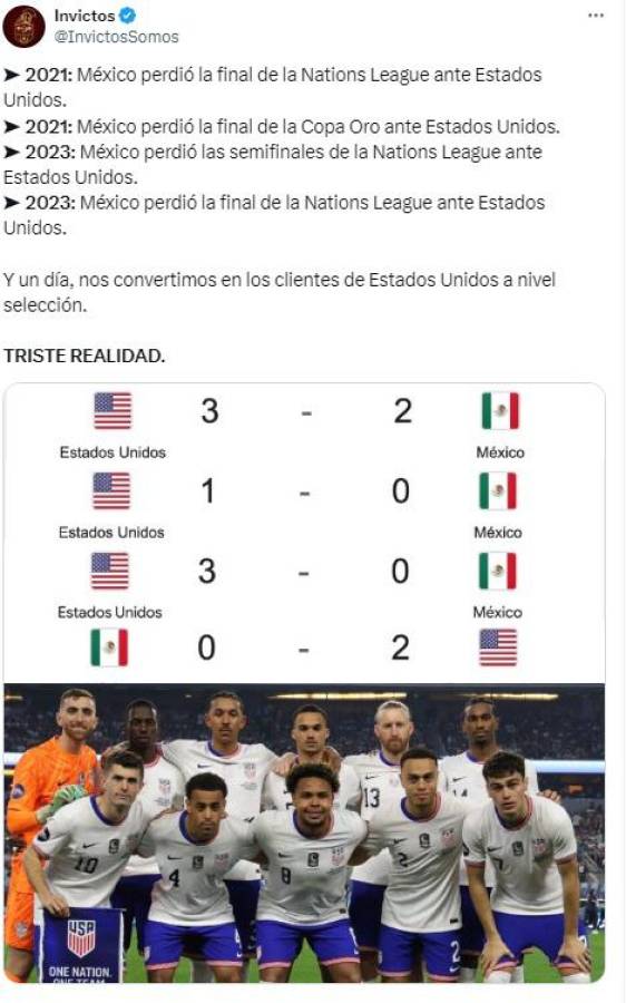 Faitelson señala los culpables: lo que dice la prensa de México luego de caer ante Estados Unidos en Liga de Naciones