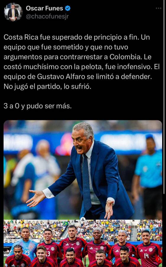 Lo que dicen los medios de la goleada a Costa Rica: Faitelson con dardazo, “golpe de realidad” y se burlan de Honduras