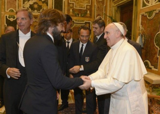 Los encuentros del Papa Francisco con estrellas del fútbol