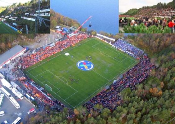 El bonito y ecológico estadio del Cobán Imperial de Guatemala