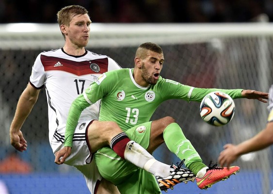 Alemania derrotó 2-1 a Argelia y ser rival de Francia