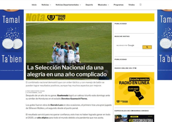 'Nuestra casa se respeta', lo que dicen los medios en Guatemala tras derrotar a Honduras