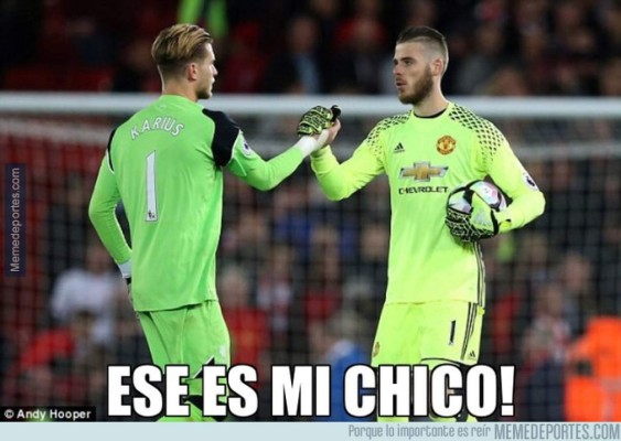 MEMES: Destrozan al portero David De Gea al que le llaman el nuevo Karius
