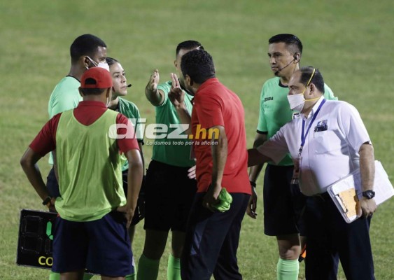 NO SE VIO EN TV: El festejo de Pedro Troglio, reclamos de Nerlyn Membreño y la frustración de Buba