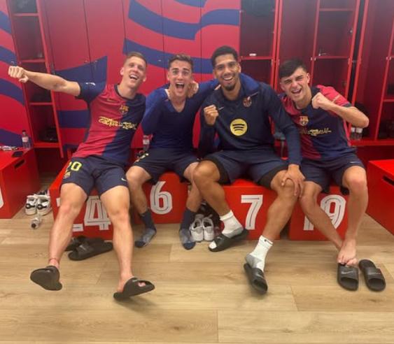 Dardo de Lamine Yamal: los mensajes de los jugadores del Barça tras vencer al Real Madrid en el Clásico