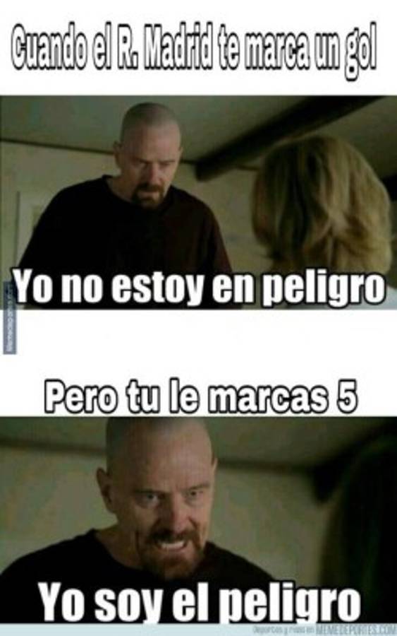 ¡Siguen las burlas! Surgen divertidos memes en contra del Real Madrid