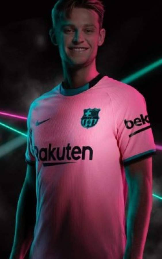 ¿Por qué la critican? Así es la nueva camiseta rosa del Barcelona para la temporada 2020/21  