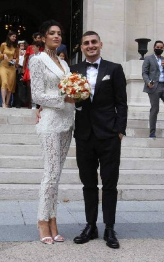 La lujosa boda del futbolista italiano Marco Verratti y la modelo Jessica Aidi: los invitados y ¿el verdarero PSG?   