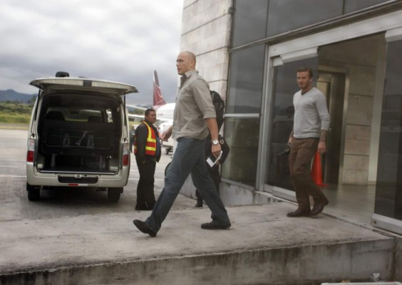 El día que David Beckham volvió 'locas” a las mujeres en el Nacional cuando vino a Honduras