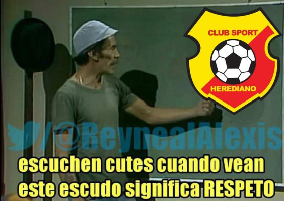 Atacan con divertidos memes al Motagua luego de caer ante Herediano