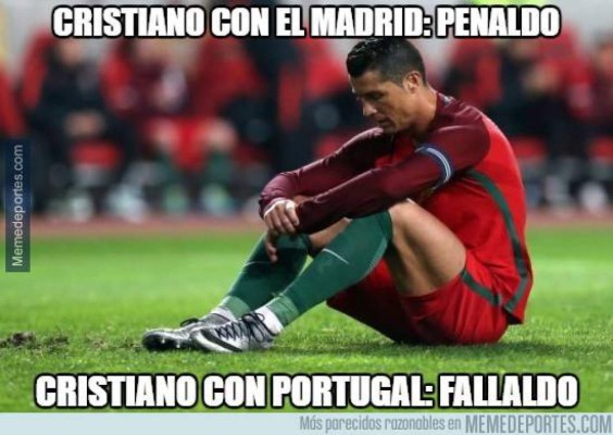 MEMES: Así se burlan de Cristiano Ronaldo tras el penal fallado ante Austria en la Eurocopa