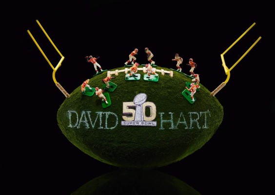Los espectaculares diseños de balones conmemorativos al Super Bowl 50