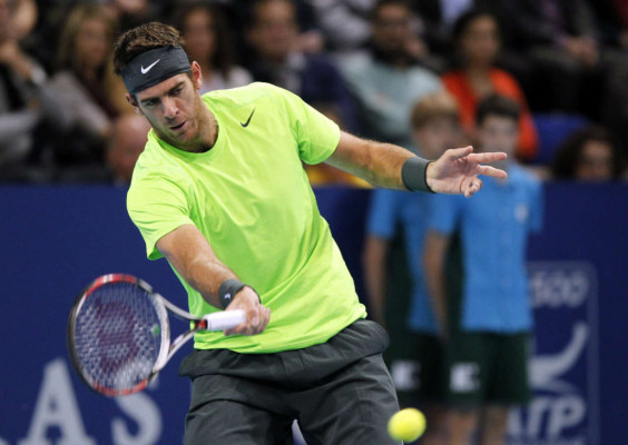 Del Potro se consagró venciendo a Federer en Basilea.