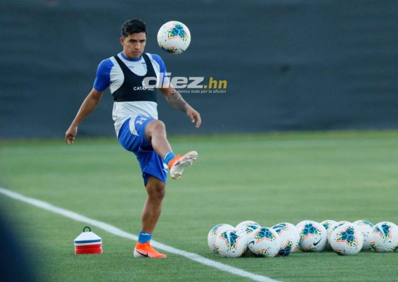 ¡Sin Danilo Acosta! Las imágenes del entreno de Honduras de cara al juego con El Salvador
