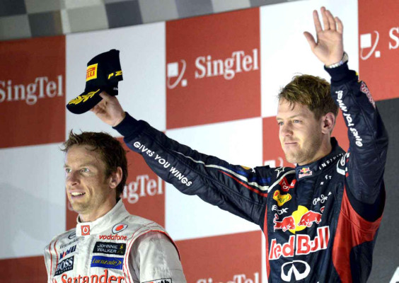 Vettel gana el Gran Premio de Fórmula Uno en Singapur