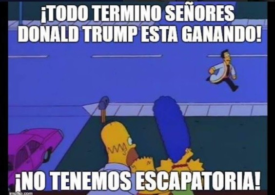 Los memes que deja el triunfo de Donald Trump en Estados Unidos