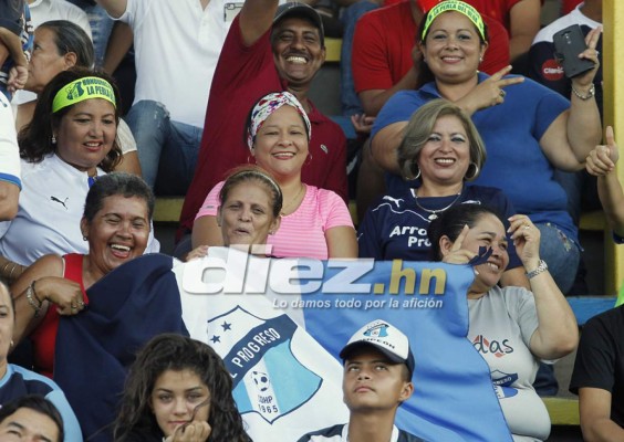 El ambientazo de la final Honduras Progreso-Motagua