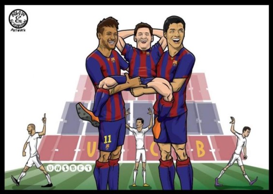 Burlas de lujo contra la MSN y la BBC en la previa del clásico Barcelona-Real Madrid