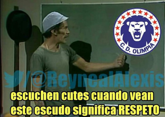Los 15 mejores memes que se han visto del clásico Olimpia-Motagua