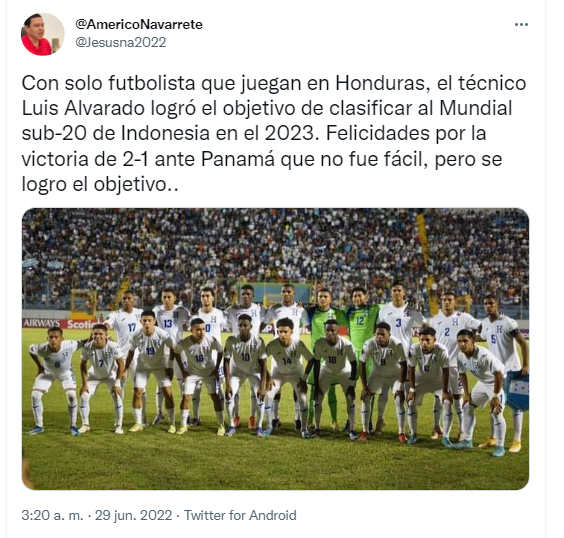 Periodistas reaccionan tras la clasificación de Honduras al Mundial de Indonesia: ‘‘Es capaz de vencer a Estados Unidos y ser campeón’’