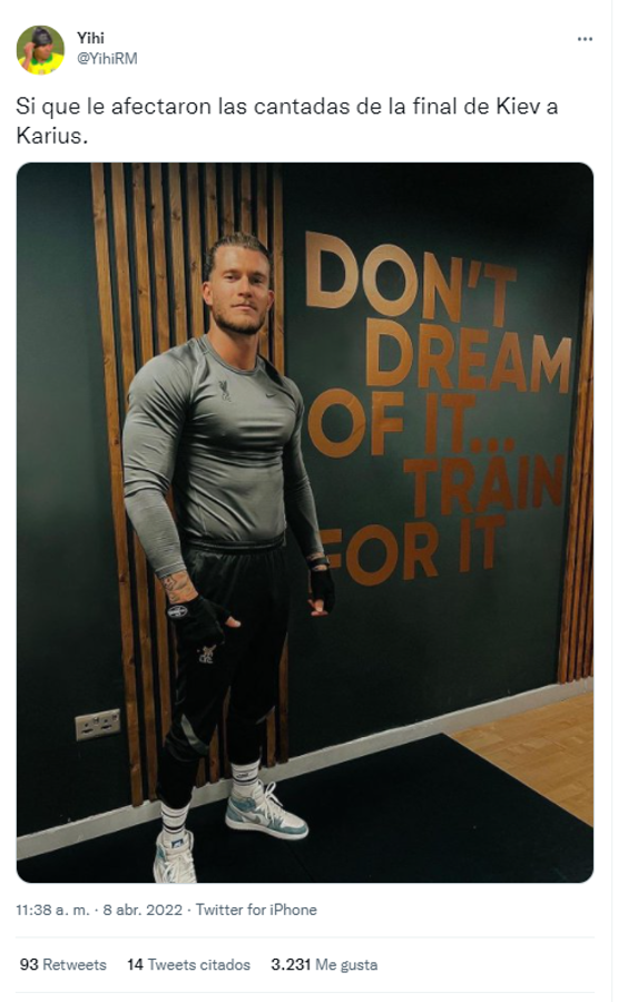 De sus errores ante Real Madrid a esto: la increíble transformación física de Karius tras ocho meses sin jugar