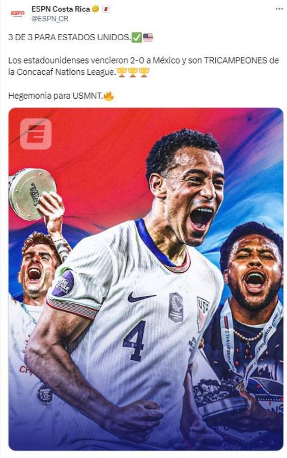 Faitelson señala los culpables: lo que dice la prensa de México luego de caer ante Estados Unidos en Liga de Naciones