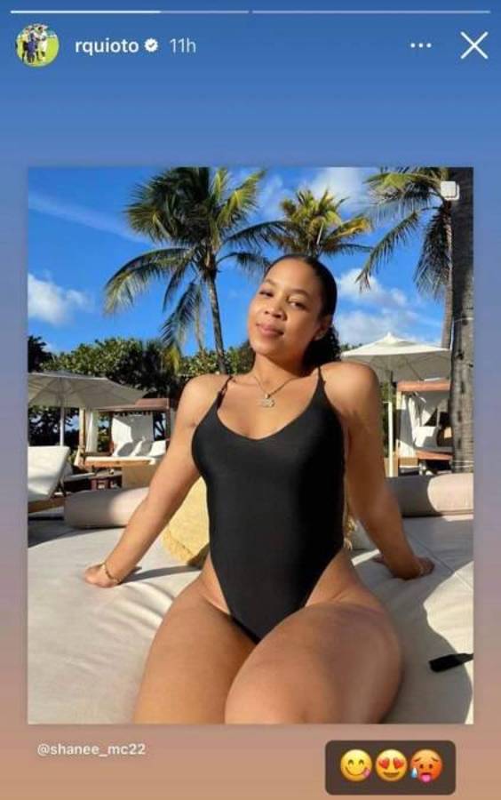 La novia de Romell Quioto luce su figura y levanta suspiros en Miami: “Eres la más hermosa”