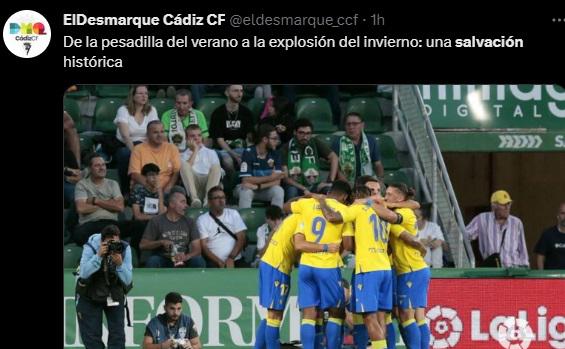 Festejo pletórico del Cádiz, pasos prohibidos de “Choco” Lozano y la caravana del “Submarino” tras salvarse del descenso en España