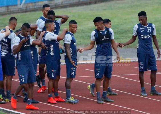 FOTOS: Los detalles más íntimos de la práctica en la Selección de Honduras