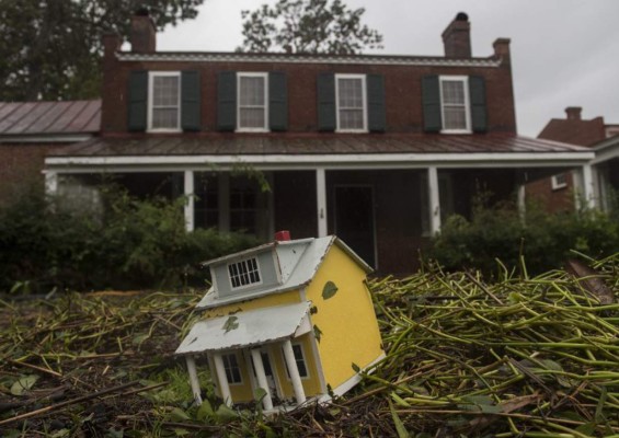 Los daños ocasionados por el huracán Florence en la costa este de Estados Unidos