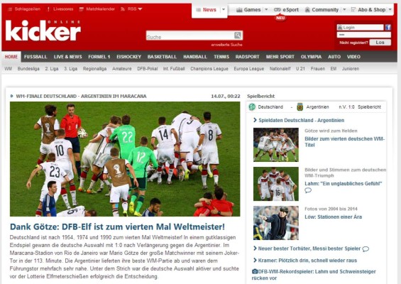 '¡Ya está, por fin! Somos campeones del mundo', dice la prensa alemana