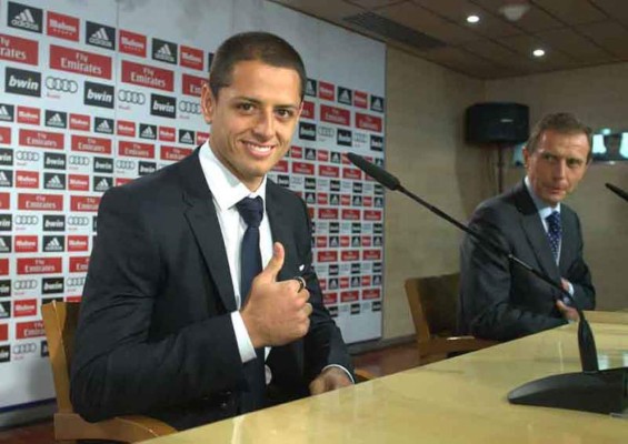 Chicharito Hernández, nuevo jugador del Real Madrid