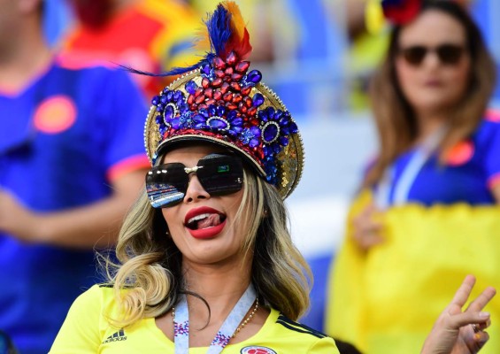MUÑECAS: Las hermosas colombianas que estuvieron en el Samara Arena de Rusia