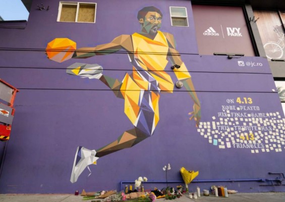 Kobe Bryant: El mundo del arte callejero rinde homenaje con espectaculares esculturas