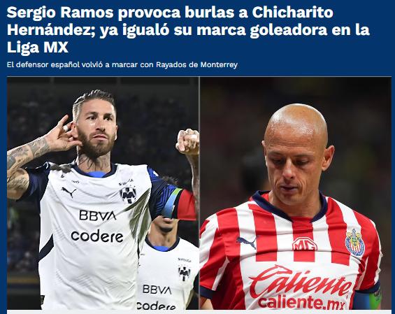 ¡Faitelson causó revuelo! Sergio Ramos anota su segundo gol con Rayados y la prensa reacciona: “Una salvajada total; el mago del equipo”