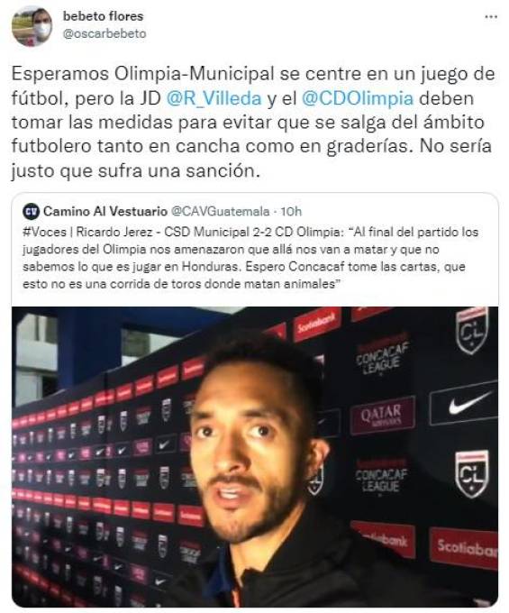“De ser una noche perfecta a una pesadilla”: La reacción de la prensa tras el polémico Municipal - Olimpia por Liga Concacaf