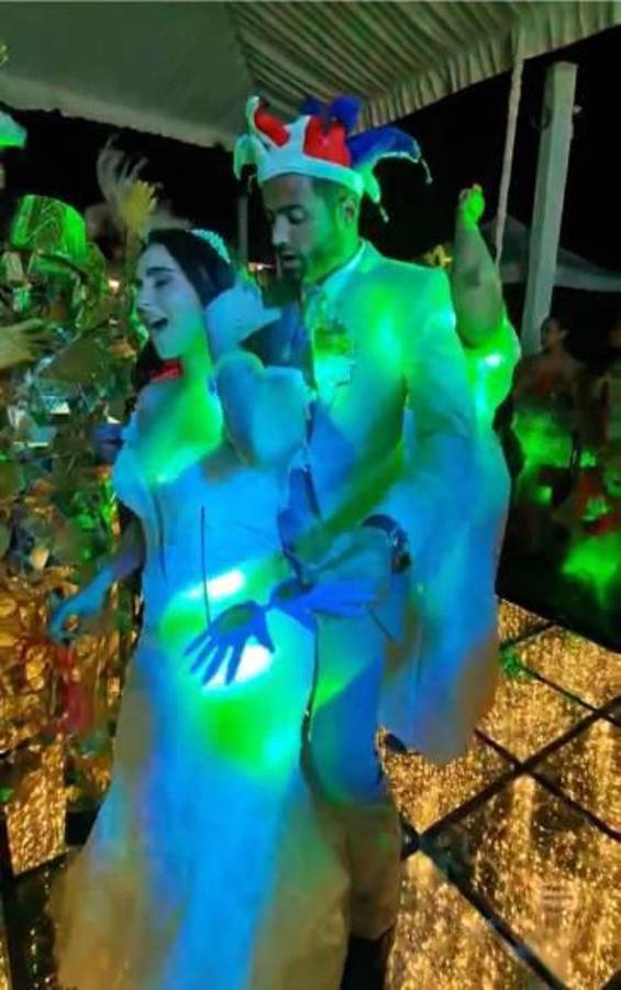 Así fue la espectacular boda de Edrick Menjívar y su hermosa esposa en Roatán tras conquistar el tetra con Olimpia