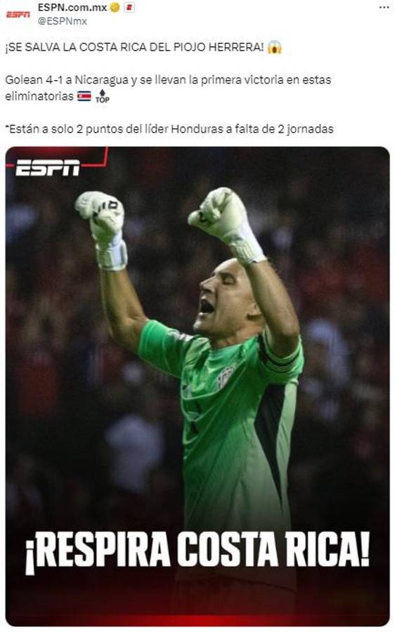 Keylor Navas tiene un gesto que toda Concacaf aplaude y lo que dice la prensa de Costa Rica tras eliminar a Nicaragua: Waston...